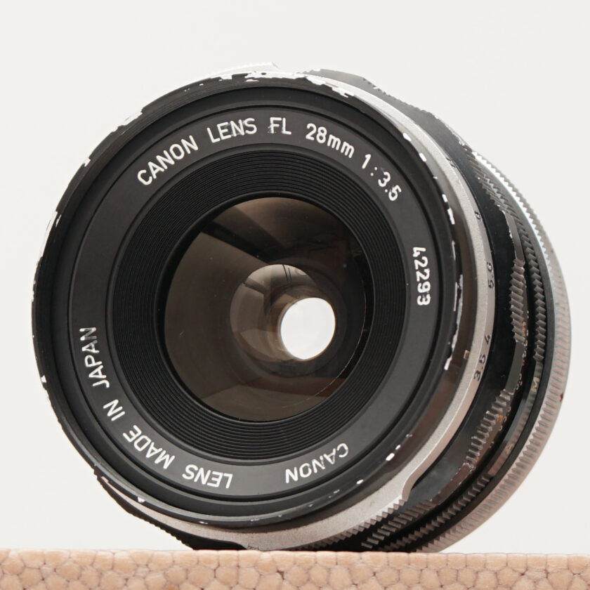 【整備】CANON LENS FL 28mm F3.5 (Serial No. 42293) - オールド ...