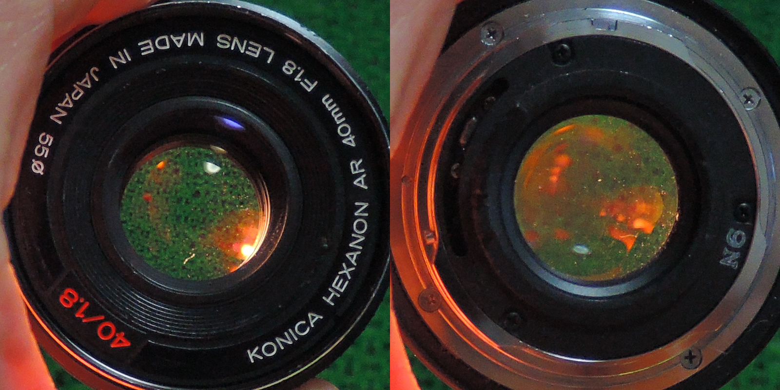 外箱付き konica HEXANON AR 40mm F1.8 オールドレンズ - レンズ(単焦点)