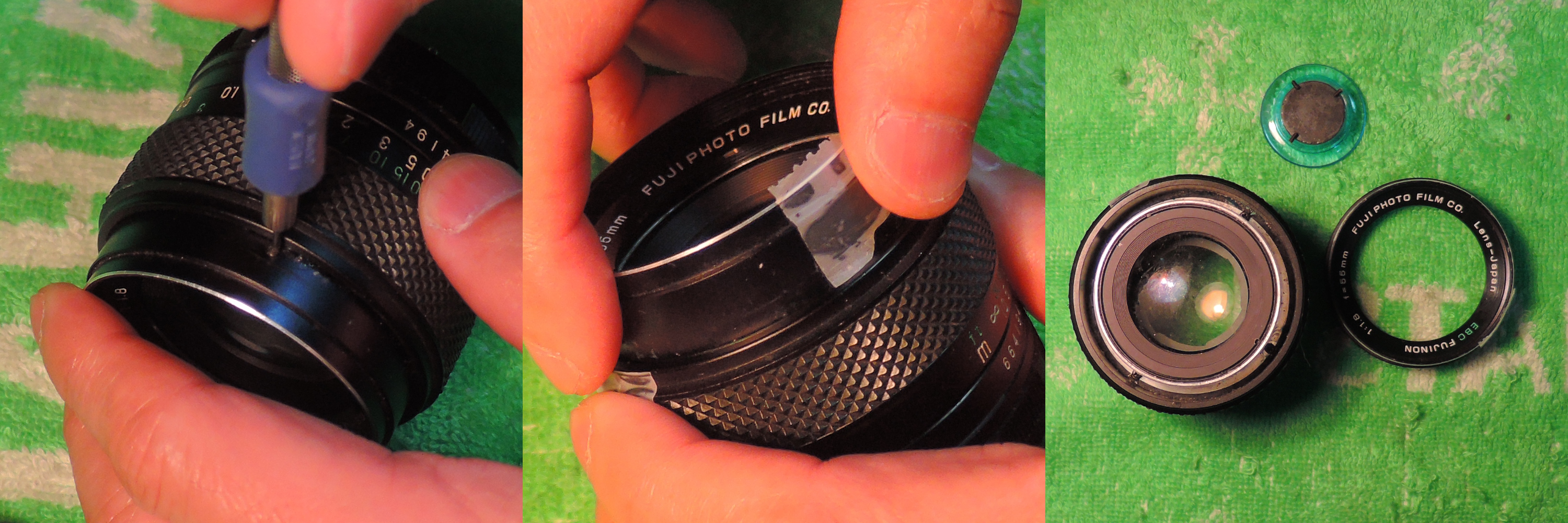 整備品　富士フィルム　EBC FUJINON 55mm f1.8 オールドレンズ